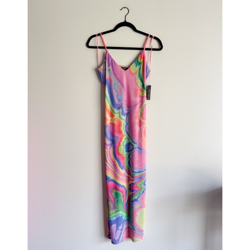 Abito midi afrm arcobaleno - midi,