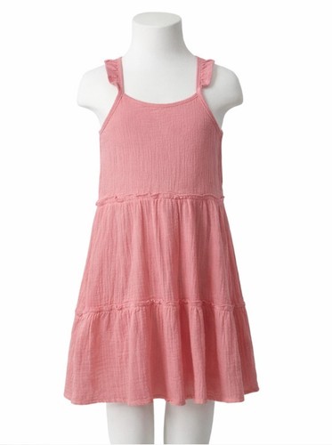 Abito smanicato rosa - , a