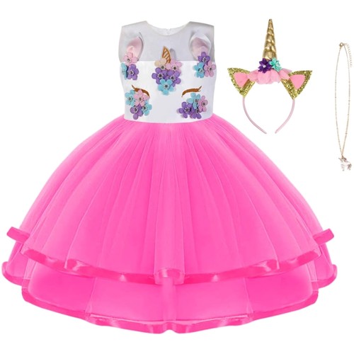 Vestito bambina unicorno - vestito,