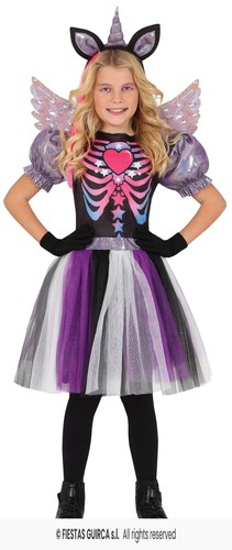 Costume bambina scheletro - bambina,